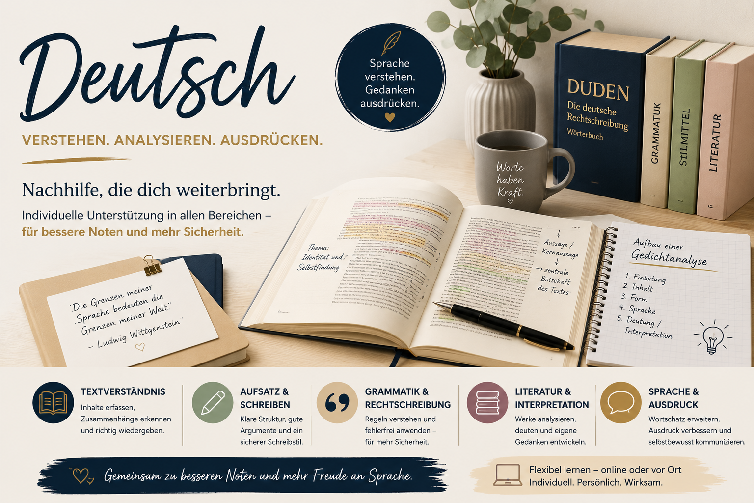 Deutsch Nachhilfe