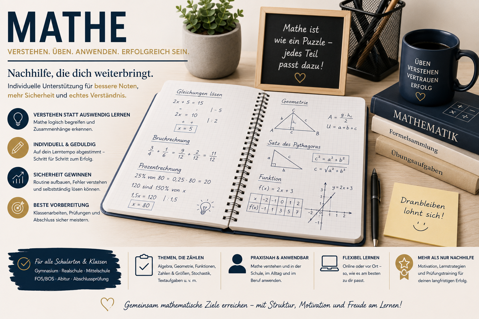 Mathe Nachhilfe online