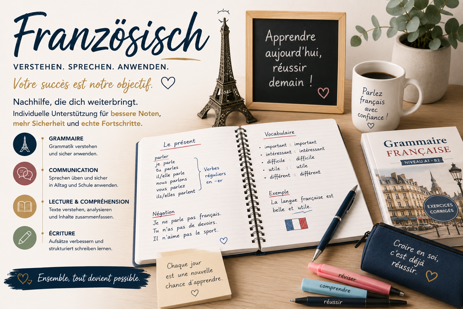 Französisch Nachhilfe