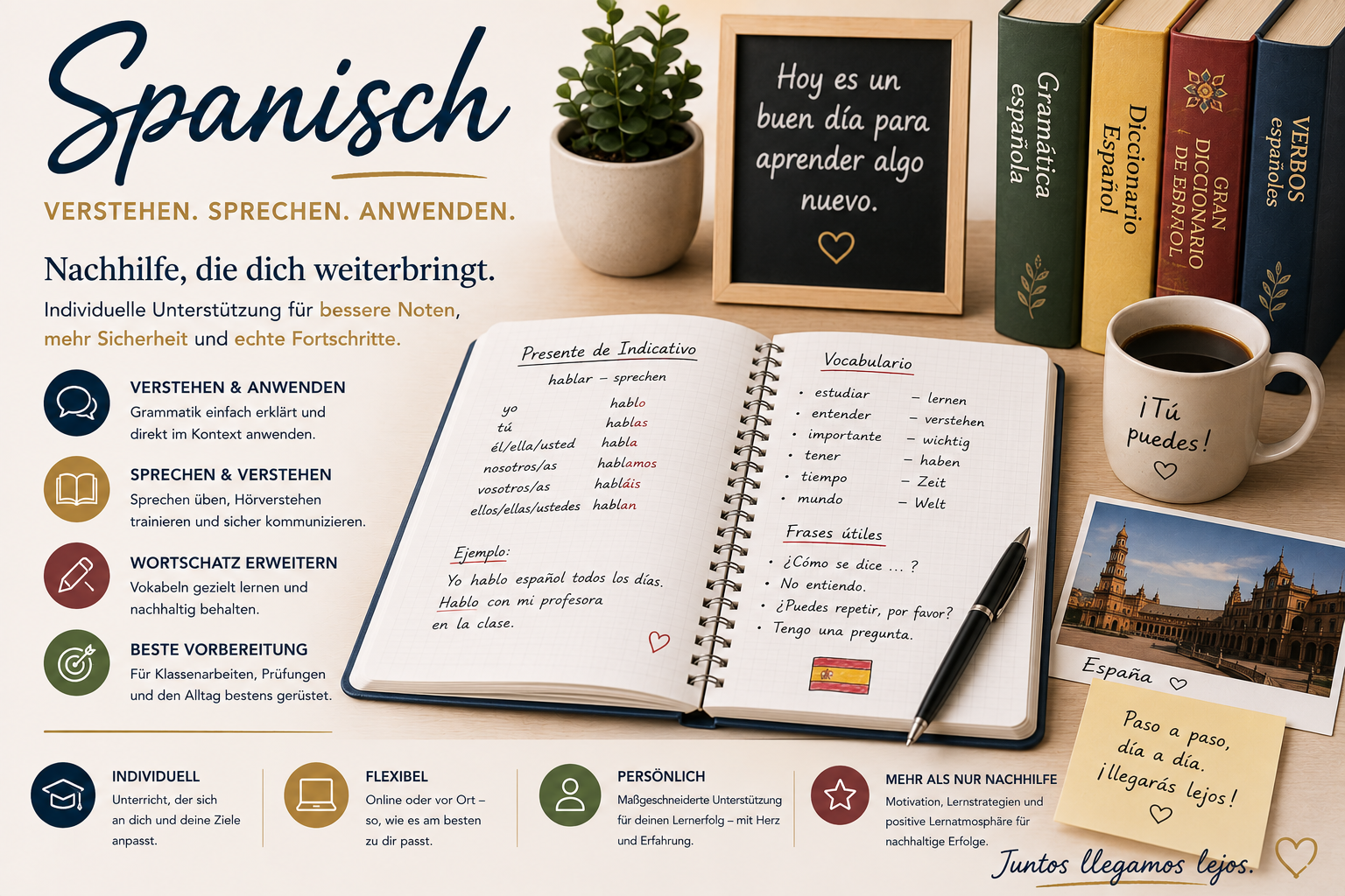 Spanisch Nachhilfe online